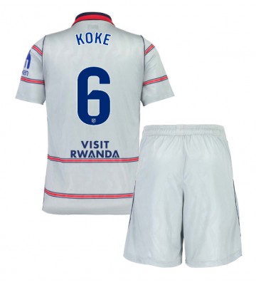 Atletico Madrid Koke #6 Tredjeställ Barn 2026-27 Kortärmad (+ Korta byxor)